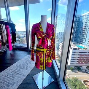 Pink and Yellow 2 piece Set